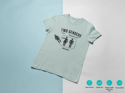 TWO GENDERS est. Perpetual - Men's Heavyweight T-Shirt