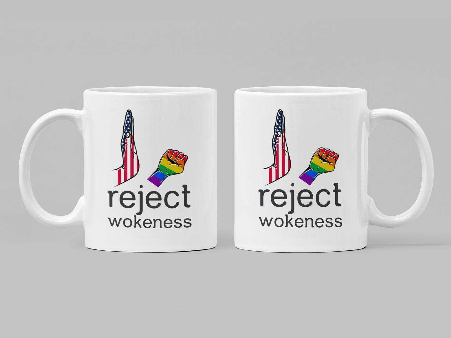 reject wokeness™ - Ceramic Mug 11oz and 15oz