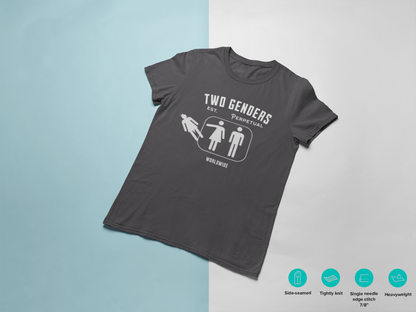 TWO GENDERS est. Perpetual - Men's Heavyweight T-Shirt