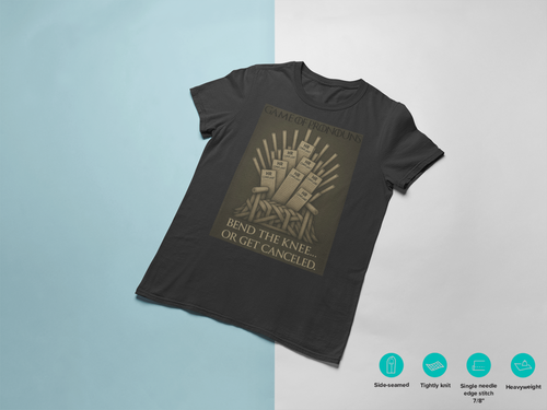 GAME OF PRONOUNS - Men's Heavyweight T-Shirt