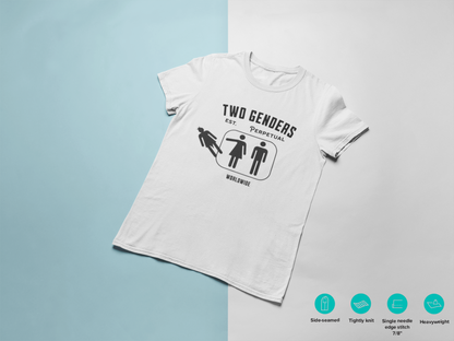 TWO GENDERS est. Perpetual - Men's Heavyweight T-Shirt